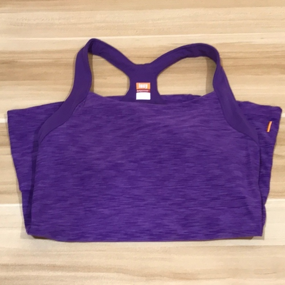 Lucy Power Purple Razorback Athletic Tank Top Size S